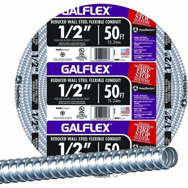 Southwire RWS Flexible Conduit 55081805 Zoro